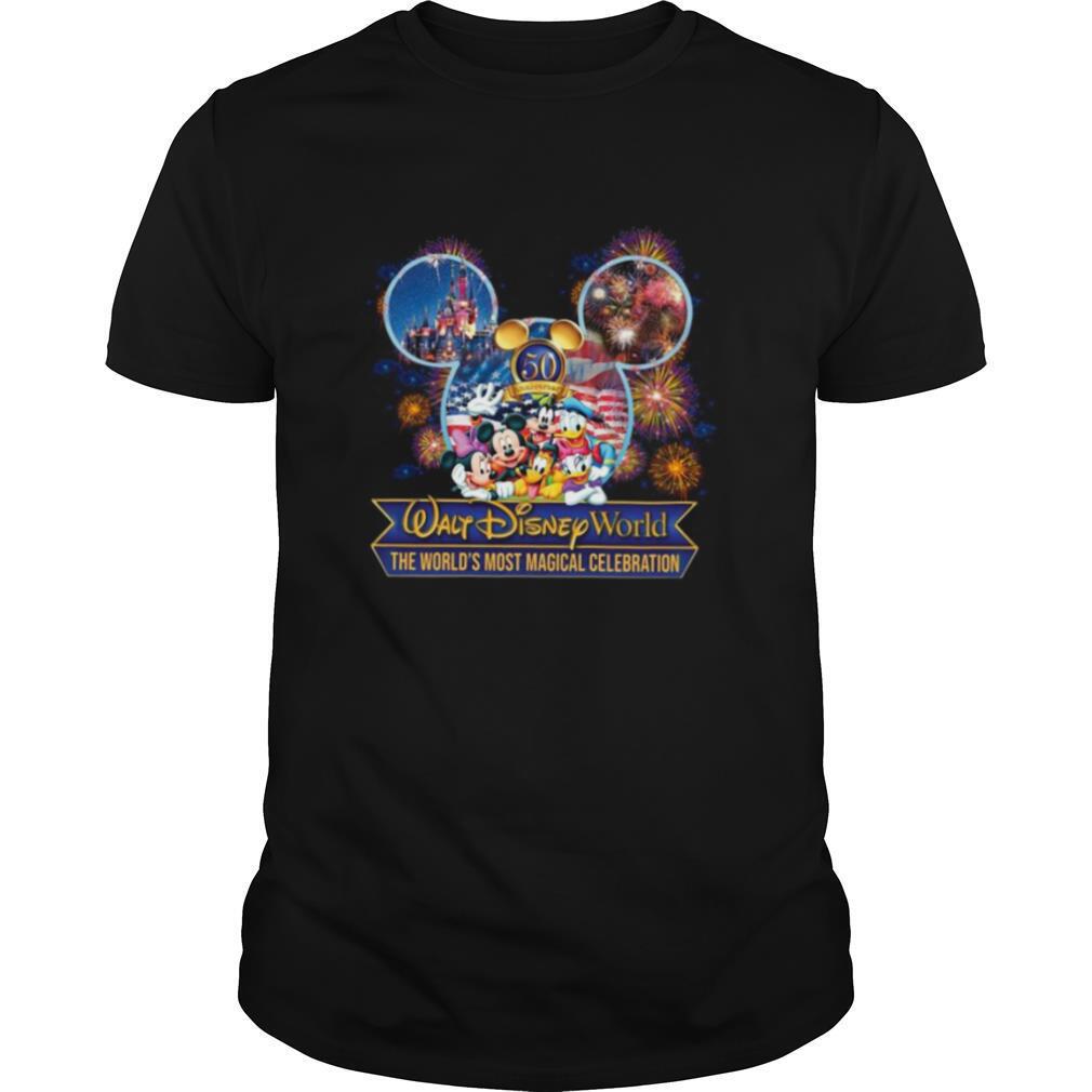 50 Anniversary Walt DIsney World The World’s Most Magical Celebration shirt