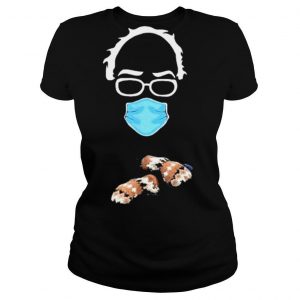 Bernie Sanders Mittens Meme Sitting Wearing Mask shirt