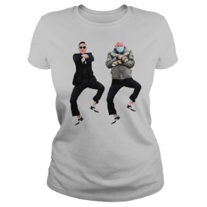 Bernie Sanders meme with PSY Gangnam style shirt