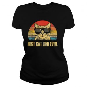 Best Cat Dad ever vintage tshirt