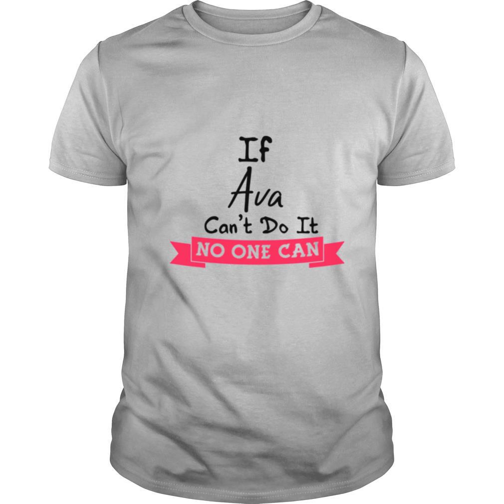 Birthday Idea Named Ava Girls Personalized Avas shirt