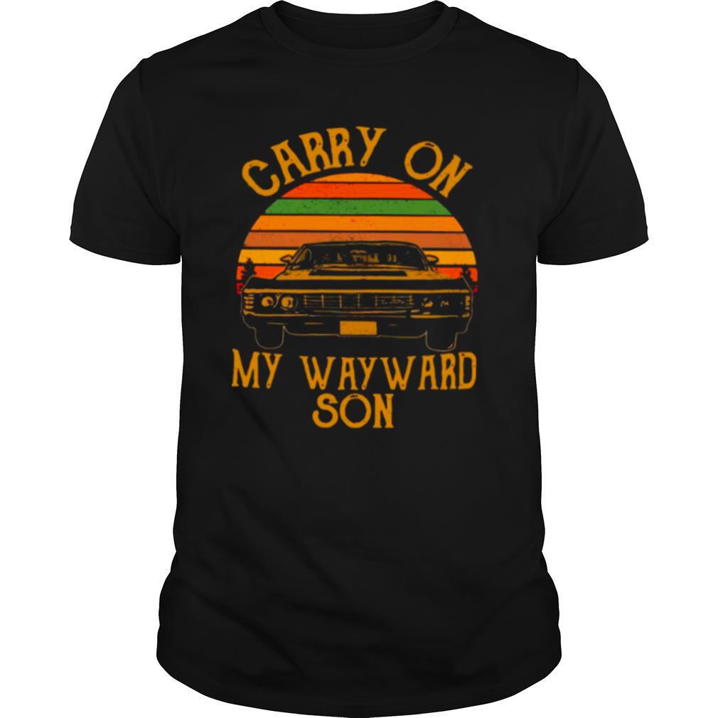 Carry On My Wayward Son 2021 Vintage shirt
