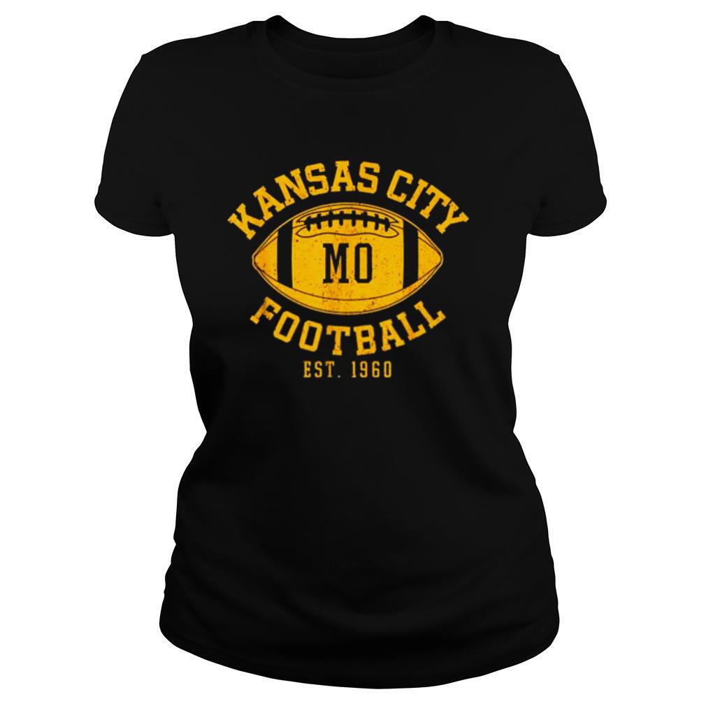 Kansas City Football Vintage KC Missouri Chief Retro shirt