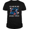 Marvel Junior’s Valentine Panther You And Me And Wakanda Forever shirt