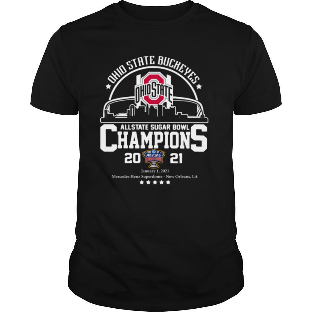 Ohio State Buckeyes allstate sugar bowl Champions 2021 shirt