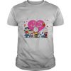 Snoopy Charlie Brown and Peanuts be my Valentine shirt