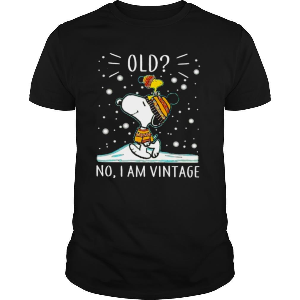 Snoopy and Woodstock old no I am vintage shirt