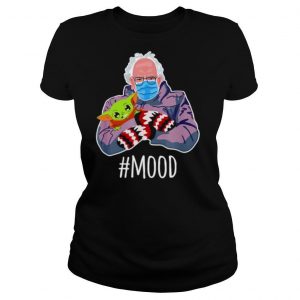 Bernie Sanders hug Baby Yoda mood shirt