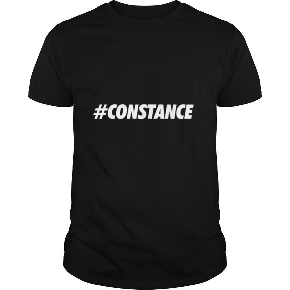 #CONSTANCE Hashtag Social Network Media CONSTANCE Name T Shirt