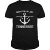 GREAT FALLS LAKE TENNESSEE Funny Fishing Camping Summer Gift T Shirt