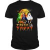 Halloween Boxer Trick Or Treat Funny Boxer T Shirt