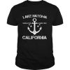 LAKE NATOMA CALIFORNIA Funny Fishing Camping Summer Gift T Shirt