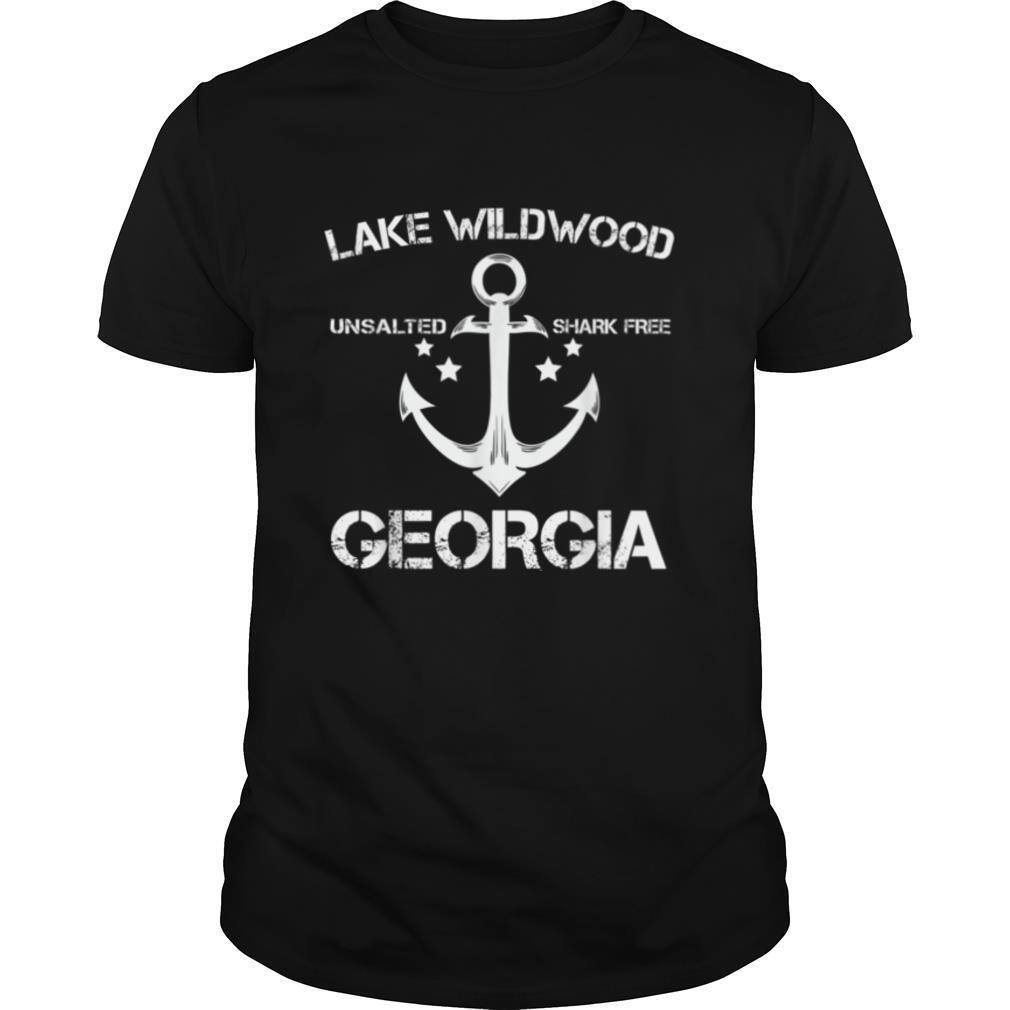 LAKE WILDWOOD GEORGIA Funny Fishing Camping Summer Gift T Shirt