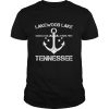 LAKEWOOD LAKE TENNESSEE Funny Fishing Camping Summer Gift T Shirt