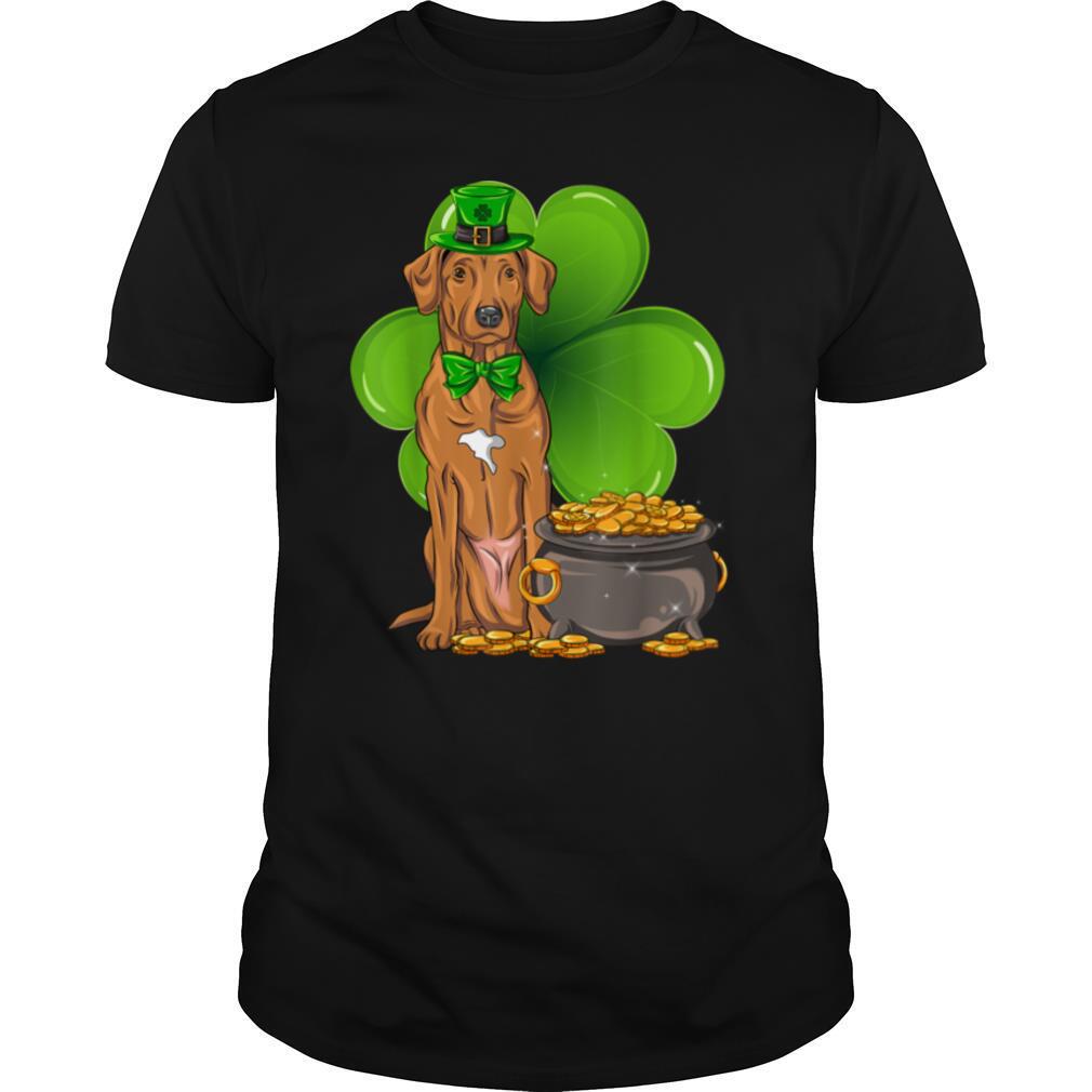Rhodesian Ridgeback Dog Irish Leprechaun Saint St T Shirt