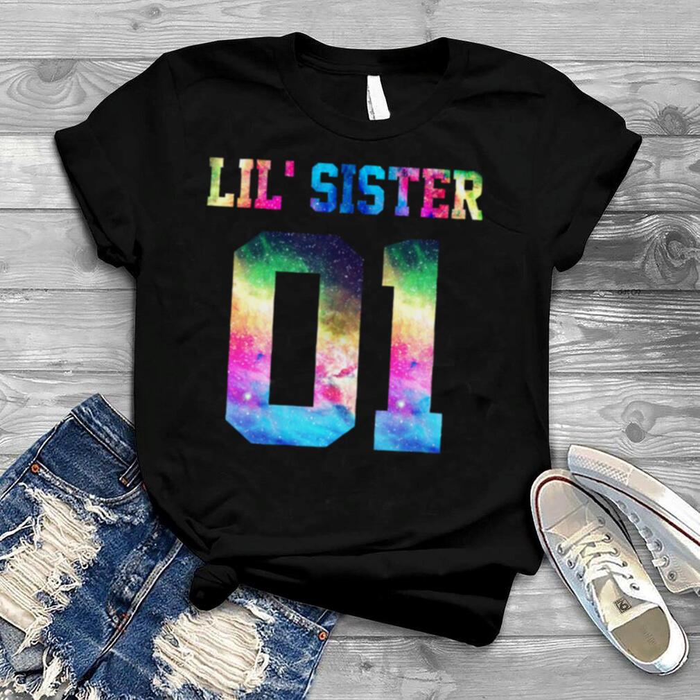 01 big sister 01 mid sister 01 lil' sister for 3 sisters Shirt