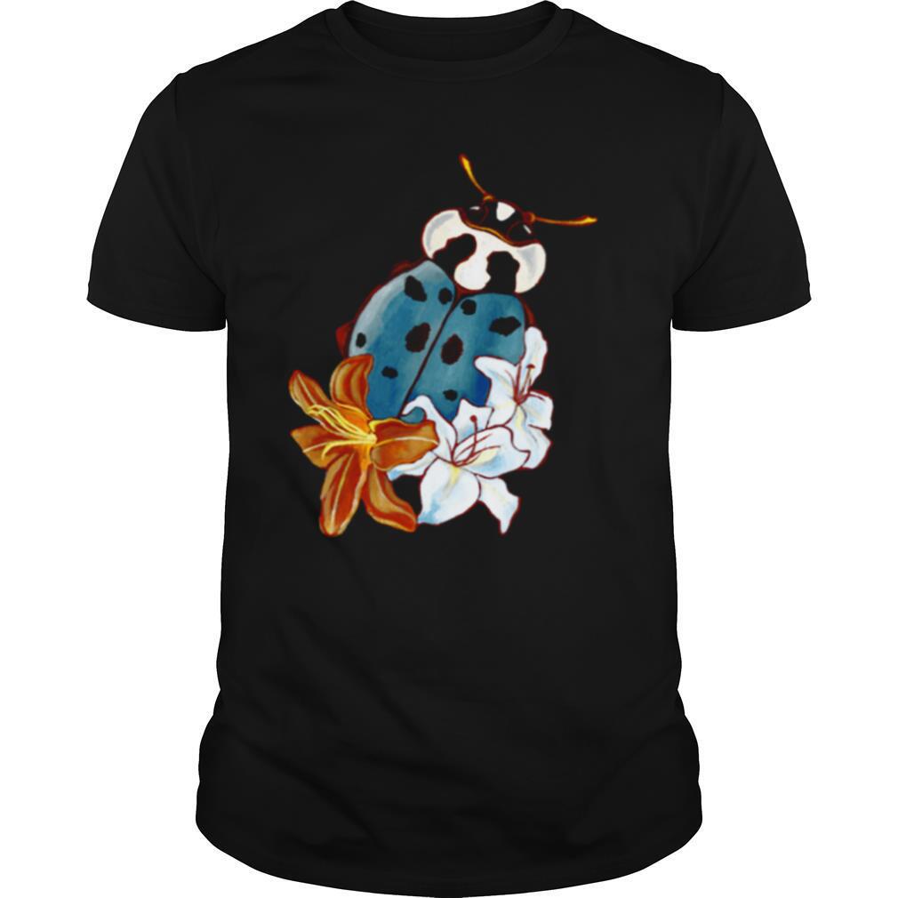 Beetle with several lilies shirt