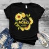 Best Momo Ever Mother's Day Momo Sunflower Mom shirt