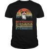 Dog Dad Shirts Retro Best Chihuahua Dad Ever T Shirt