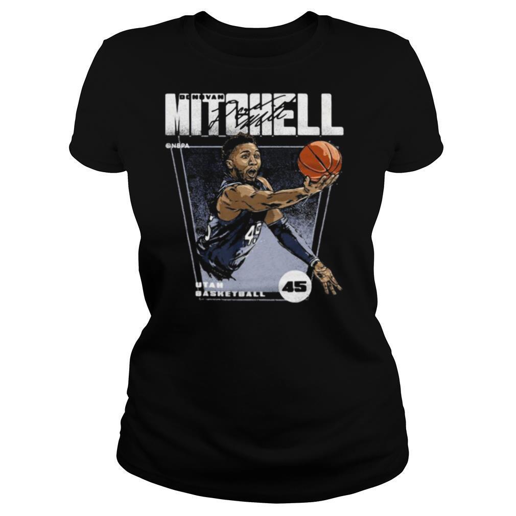 Dong Van Mitchell Utah Basketball shirt