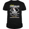 Frank Thomas Chicago White Sox 1990 2005 Hall Of Fame Thanks For The Memories Signature Shirt
