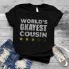 Funny Worlds Okayest Cousin Vintage Style Gift T Shirt