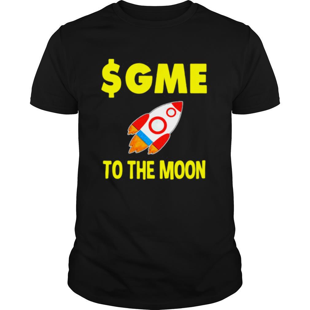 $GME To The Moon Gamestonk Shirt
