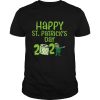 Happy St Patrick’s Day 2021 Toilet Paper With Elf Face Mask Dabbing shirt