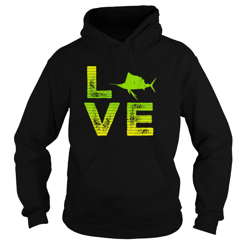 I Love Swordfishs Fish Swordfish Loving Boys & Girls T Shirt