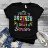 Mens Proud Grandma of a 2021 Senior Shirt Graduation Tie Dye T Shirt