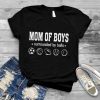 Mom of Boys Women Funny Balls Graphic Mothers Day T Shirt