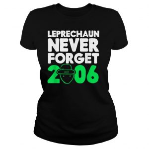 Never Forget Amateur Leprechaun Sketch St. Patrick's Day T Shirt