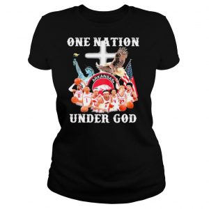 One Nation Under God Arkansas American Flag Shirt