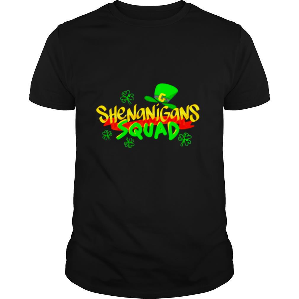 Shenanigans Squad Funny St. Patricks Day Matching Group shirt