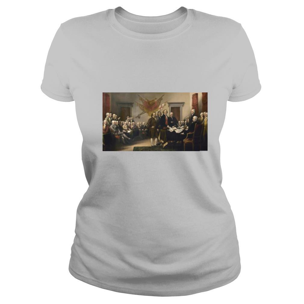 Signing Declaration Of Independence Signing T shirt