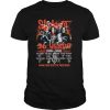Slipknot 26 Years 1995 2021 Signatures Thank You For The Memories Shirt