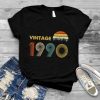 Vintage 1990 Made in 1990 30th birthday 30 years old Gift T Shirt