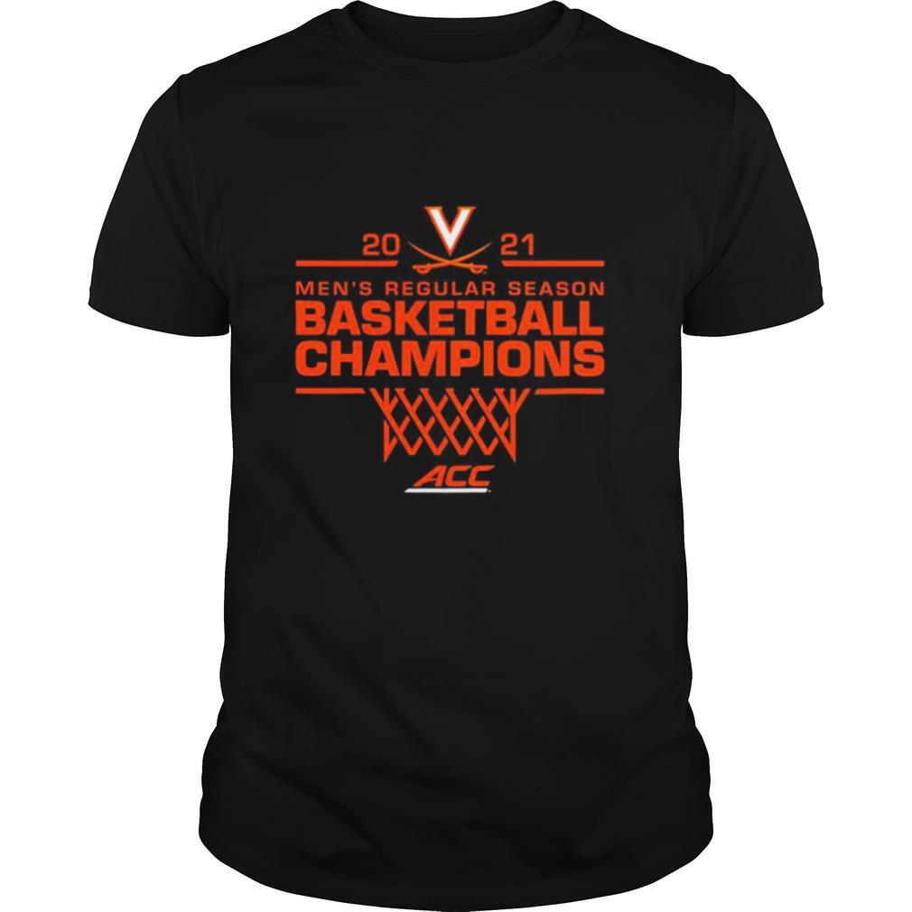 Virginia Cavaliers Fanatics Branded 2021 ACC Mens Basketball Regular Season Champions shirt