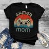 Gamer Mom Vintage 60s 70s Console Controller Graphic T Shirt