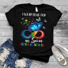 I Wear Blue For My Son Autism Awareness Mom Dad T Shirt
