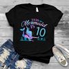 This Mermaid Is 10 Mermaid Lovers 10th Birthday Mermaid Gift T Shirt