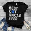 Mens Best Cat Uncle Ever Tee Funny Family Father's Day T Shirt