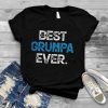 Vintage Best Grumpa Ever Fathers Day Christmas T Shirt