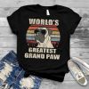 World's Greatest Grand Paw Boerboel vintage retro T Shirt