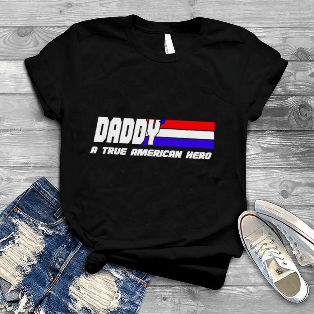 #1 Dad Fathers Day Gift Idea Daddy Mens Tshirt Patriotic T Shirt