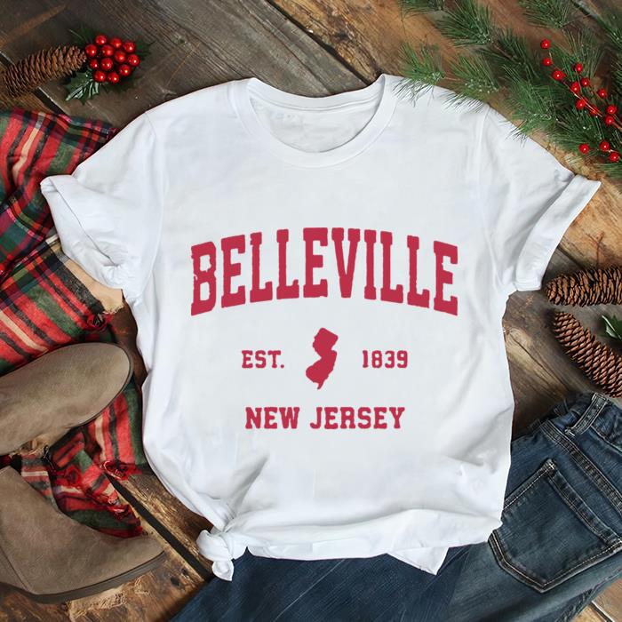 Belleville New Jersey 1839 NJ Vintage Sports T Shirt