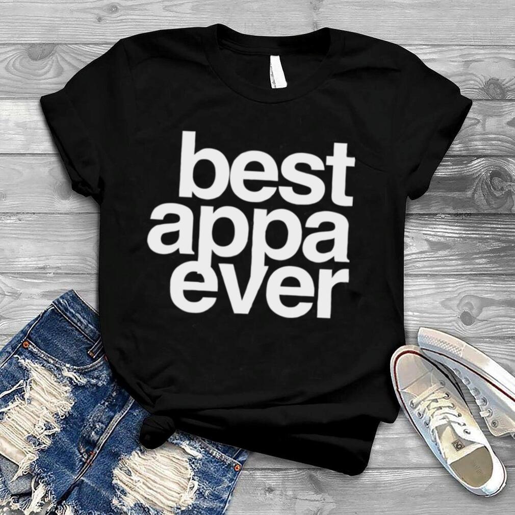 Best Appa Ever, Korean Father's Day Shirt, Dad T shirt