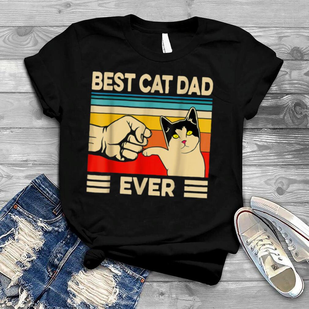 Best Cat Dad Ever TShirt Funny Cat Daddy Father Day Gift T Shirt