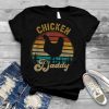 Best Chicken Daddy Vintage Retro 70S Chicken Dad Fathers Day T Shirt