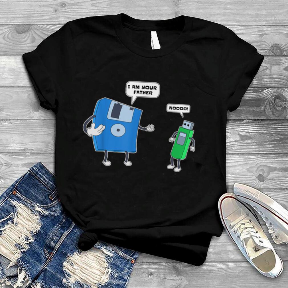 Computer Engineering I Father & Son Floppy Disk Engineer T Shirt